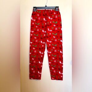 Diva Linda Red Holiday Pajama Pants